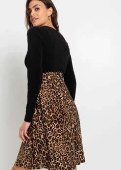 Vestido corto con estampado