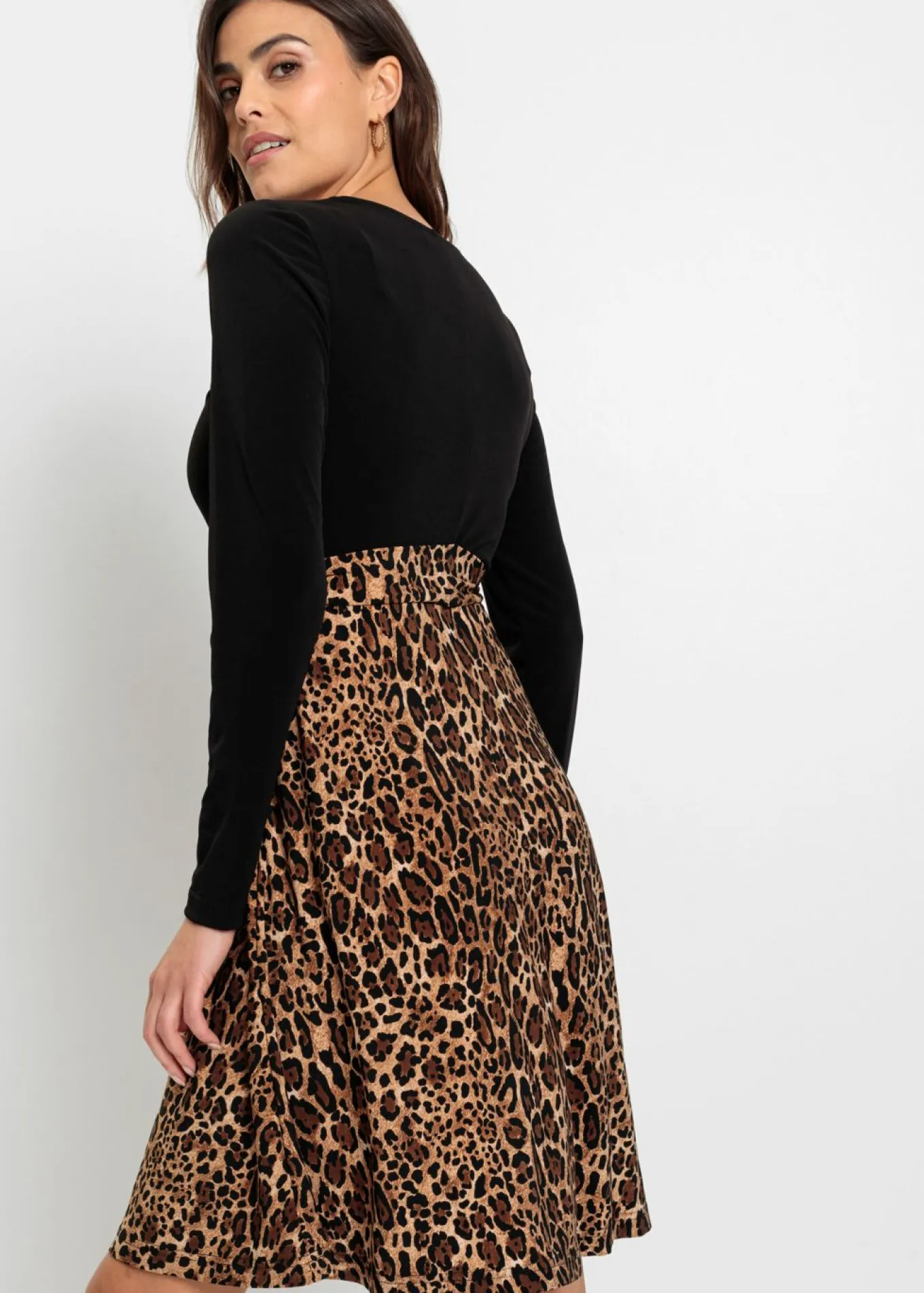 Vestido corto con estampado