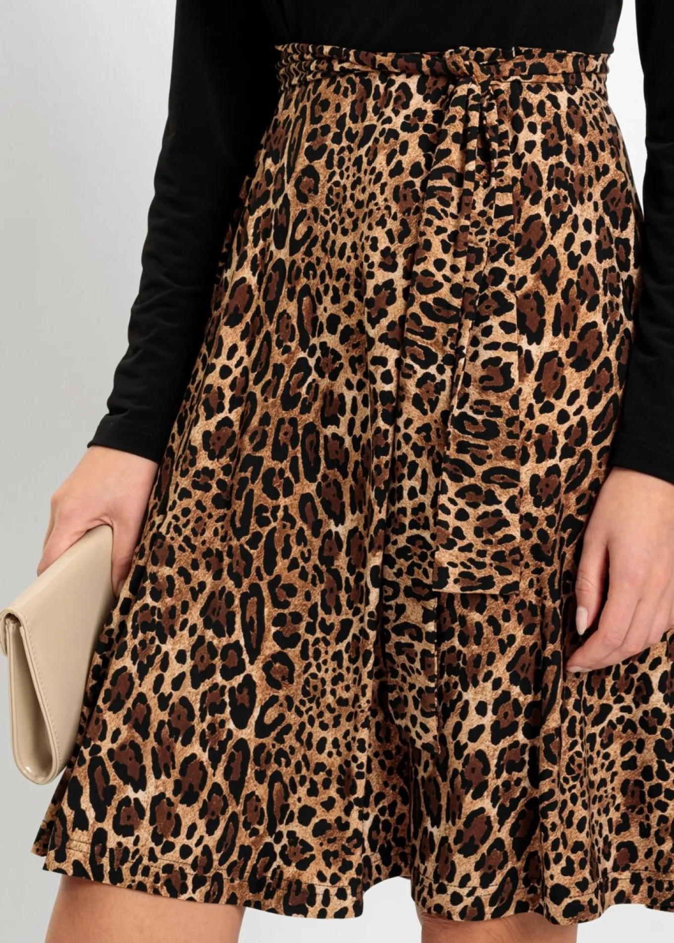 Vestido corto con estampado