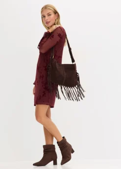 Vestido corto con malla