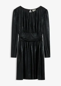 Vestido corto con purpurina