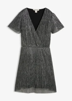 Vestido corto con purpurina