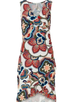 Vestido corto con volantes