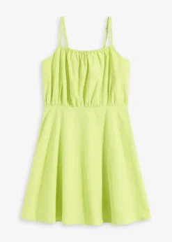 Vestido corto de algodón orgánico puro
