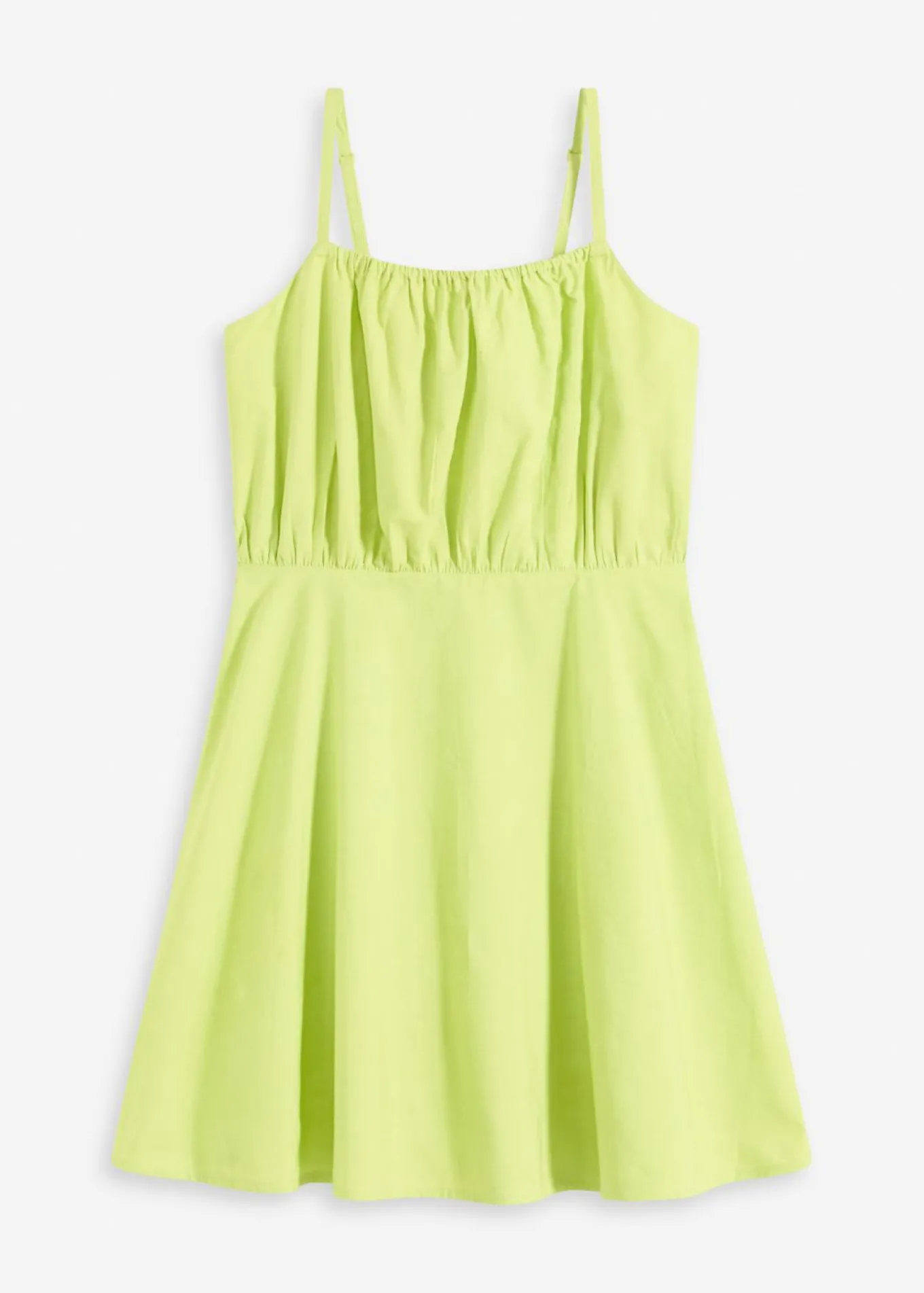 Vestido corto de algodón orgánico puro