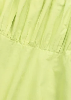 Vestido corto de algodón orgánico puro