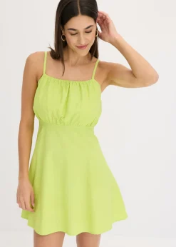 Vestido corto de algodón orgánico puro