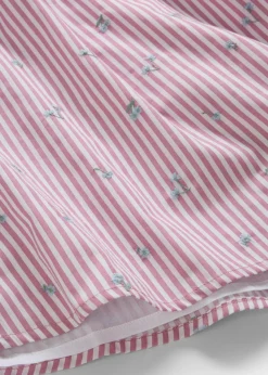 Vestido corto de algodón puro