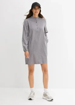 Vestido corto de algodón puro