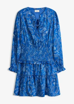 Vestido corto de crepé estructurado