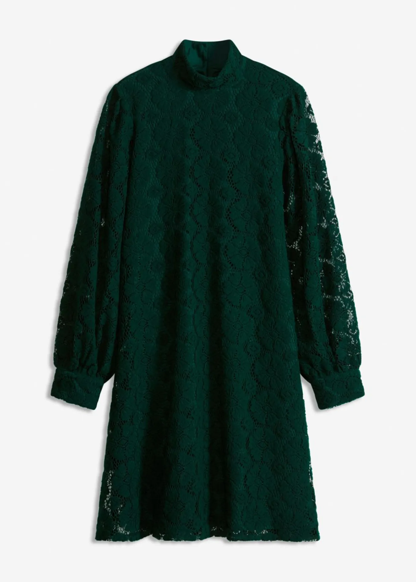 Vestido corto de encaje