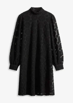 Vestido corto de encaje