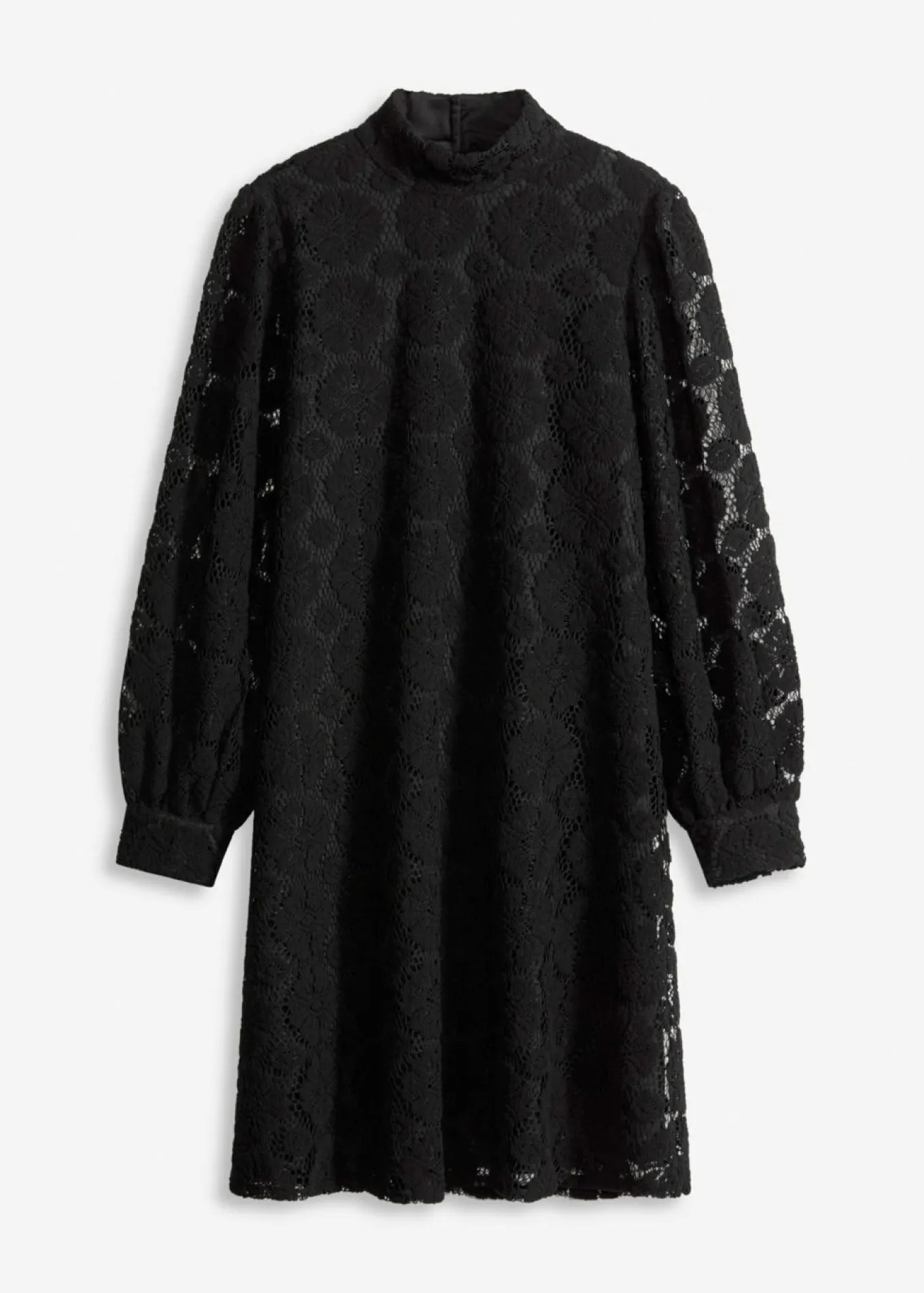 Vestido corto de encaje