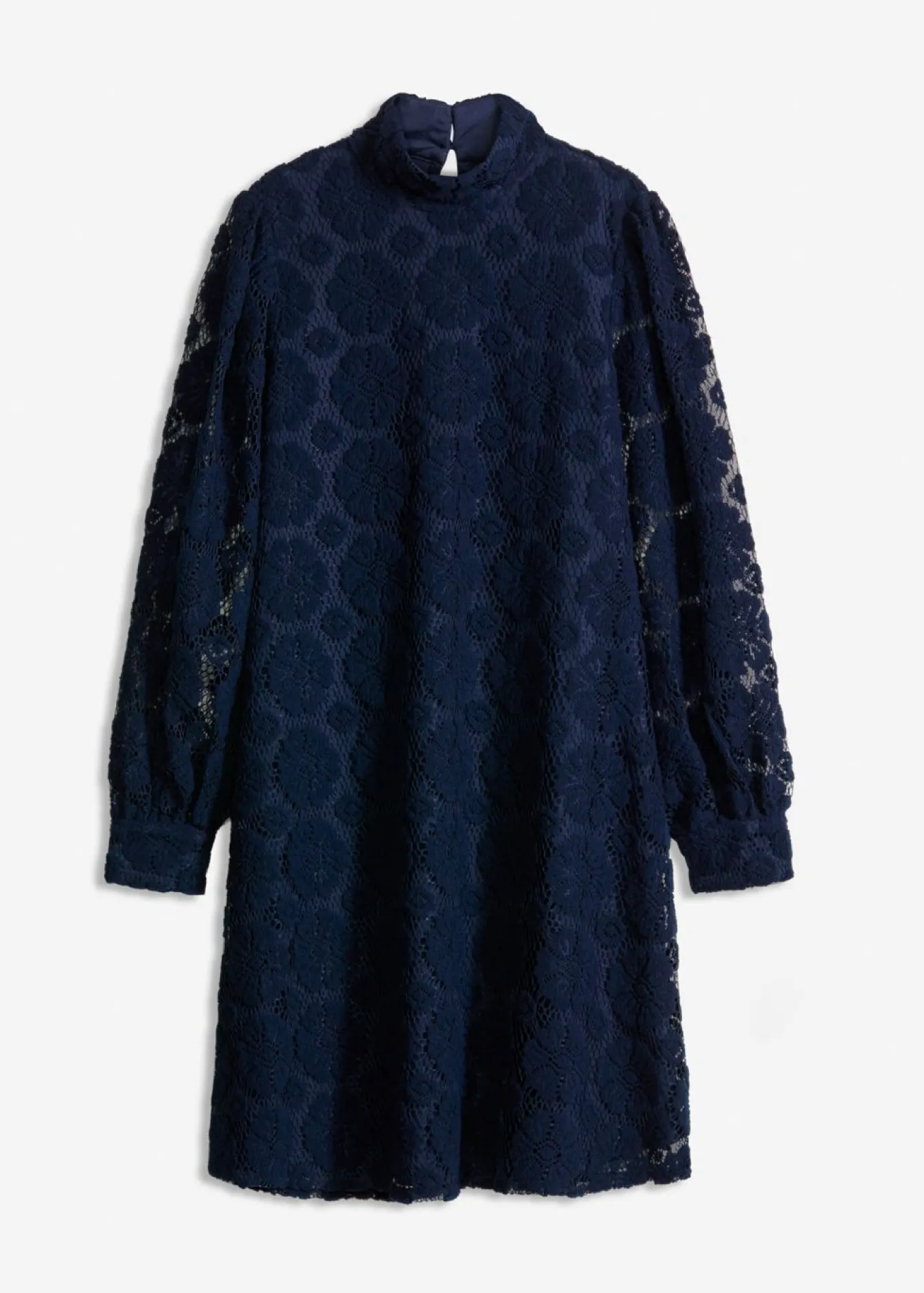 Vestido corto de encaje