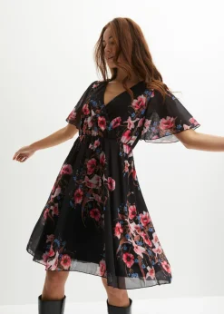 Vestido corto de malla