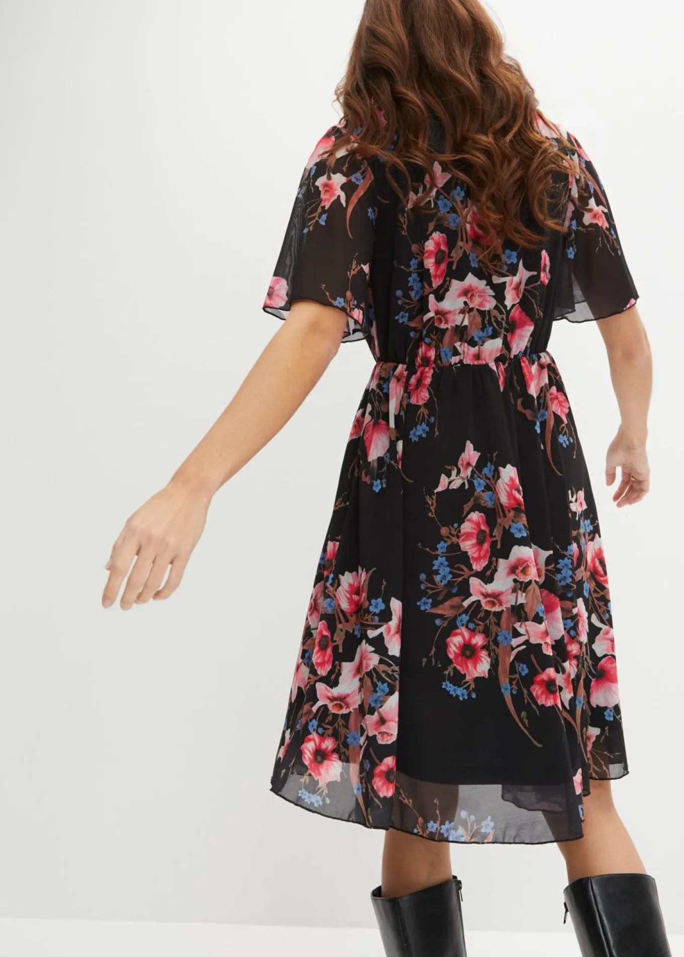 Vestido corto de malla