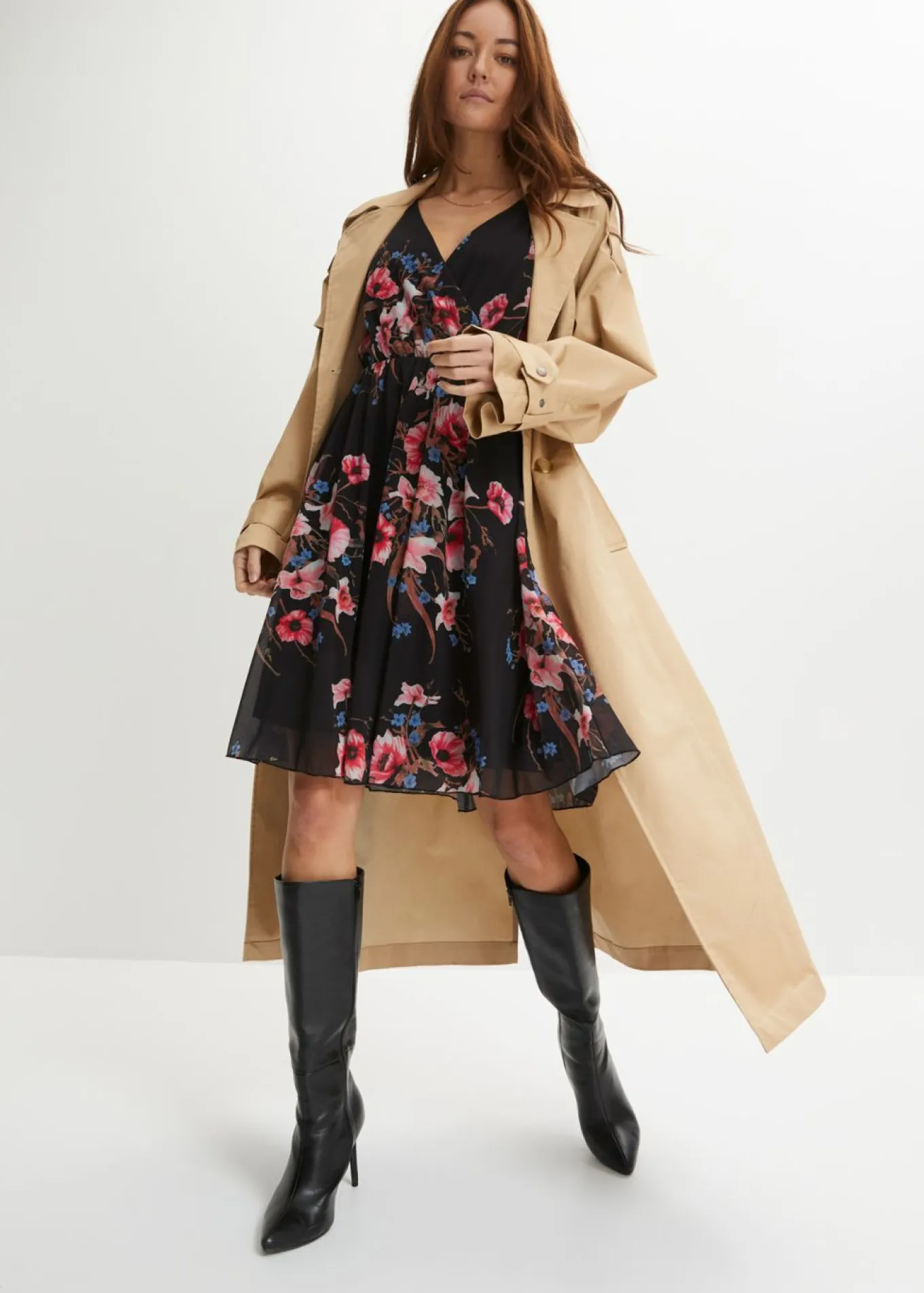 Vestido corto de malla