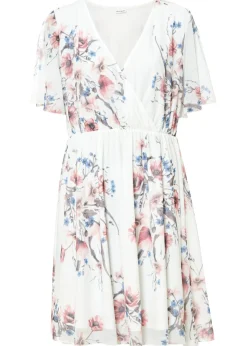 Vestido corto de malla