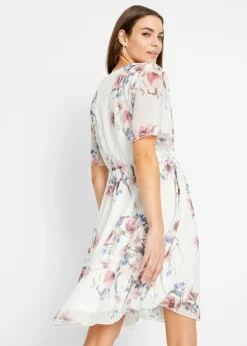 Vestido corto de malla
