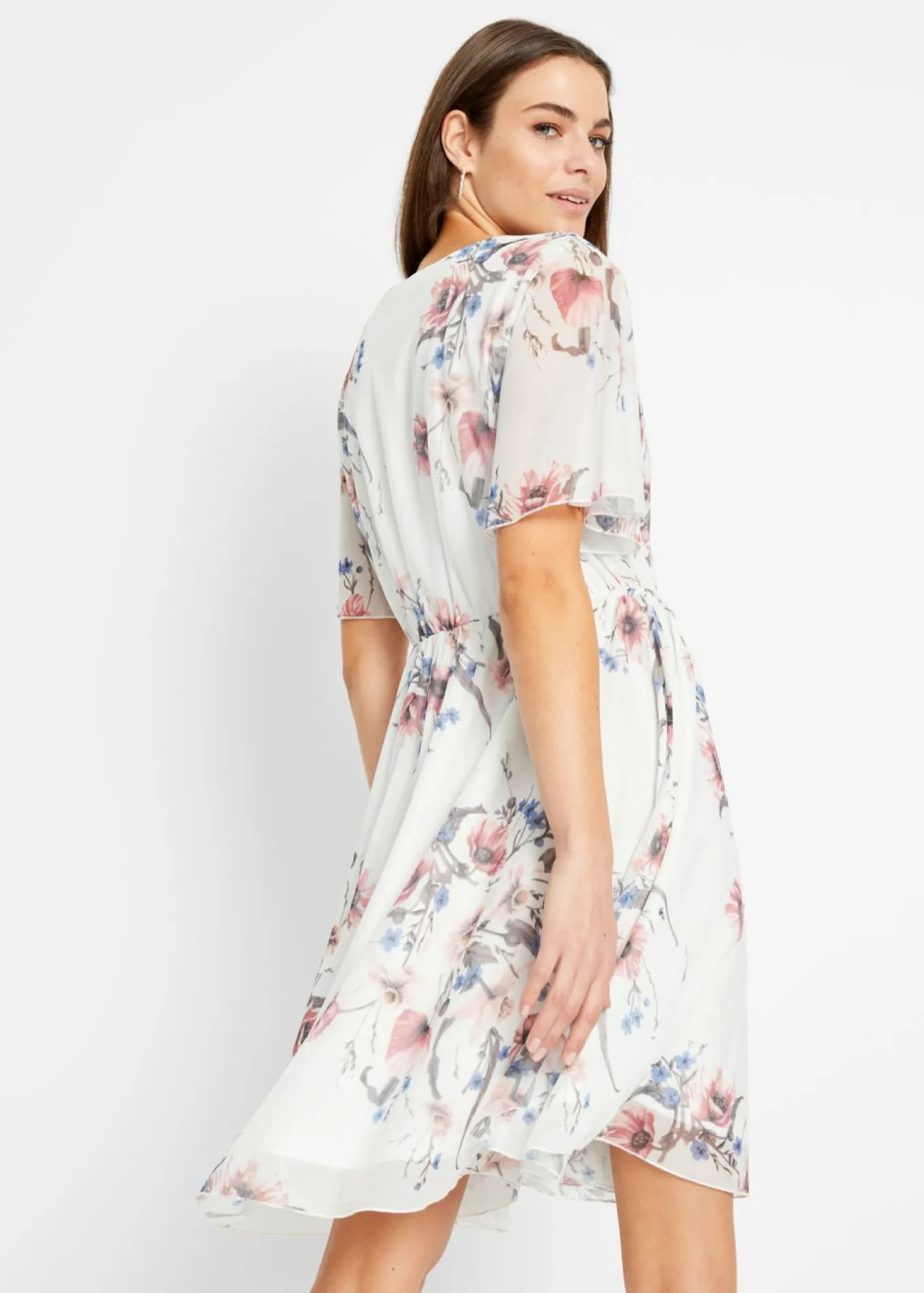 Vestido corto de malla
