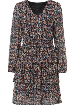 Vestido corto de malla