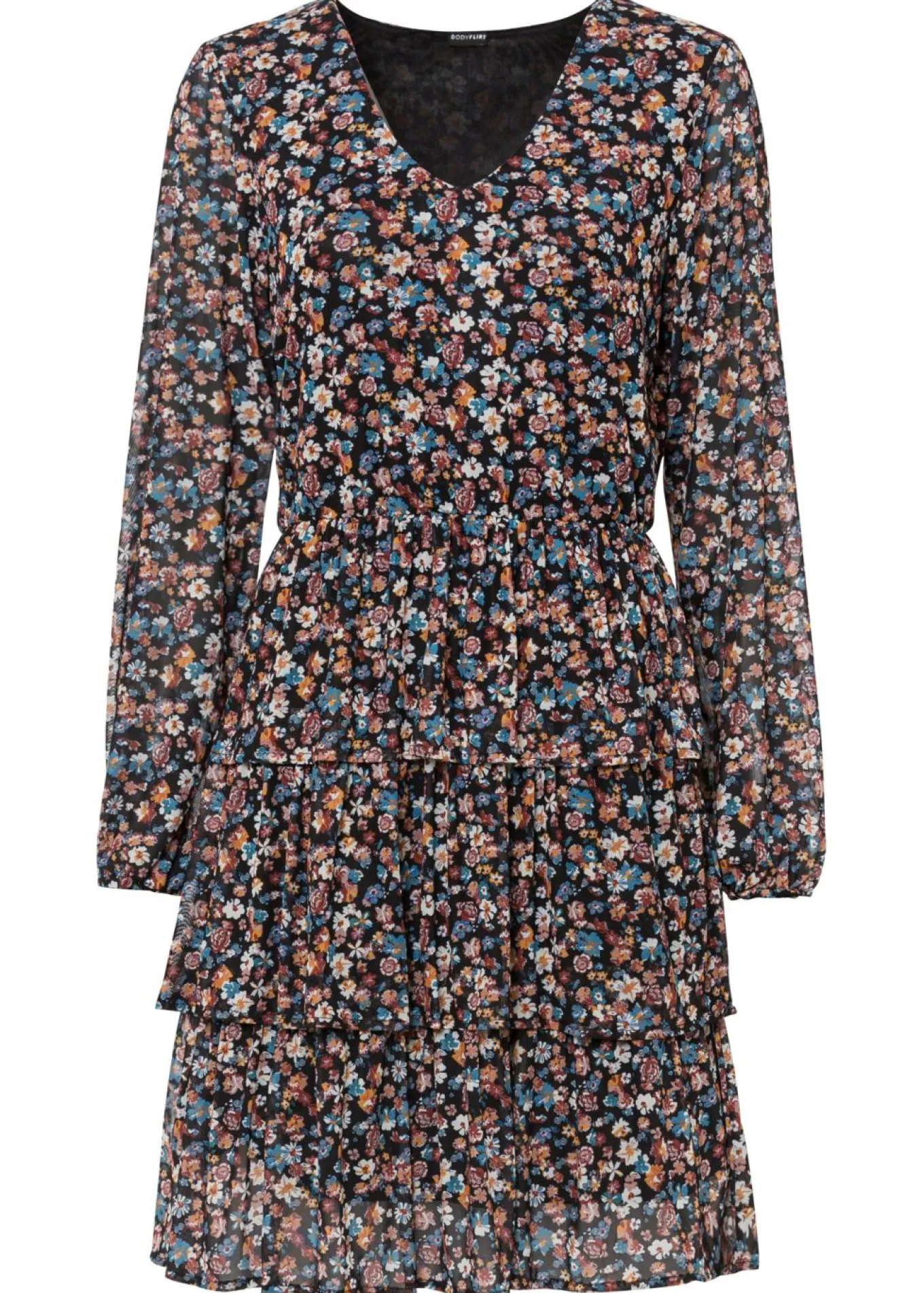 Vestido corto de malla