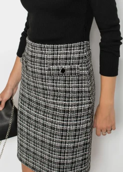 Vestido corto de mezcla de viscosa fluida