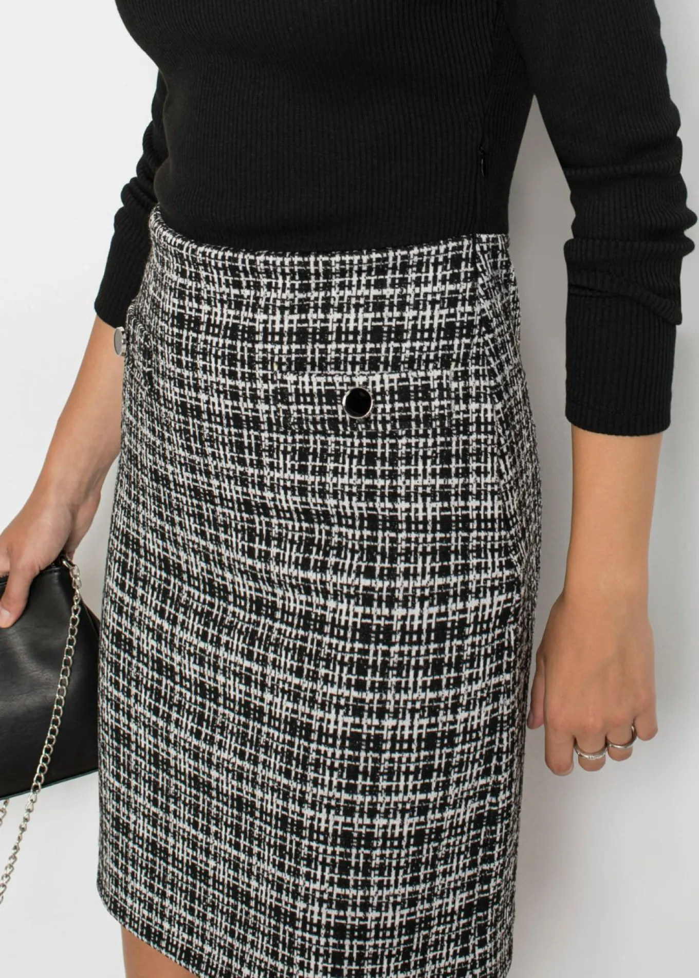 Vestido corto de mezcla de viscosa fluida