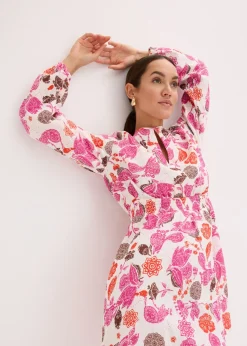 Vestido corto de muselina