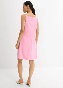 Vestido corto de neopreno fluido