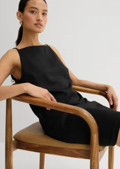 Vestido corto de neopreno fluido