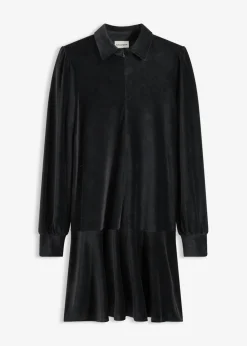 Vestido corto de pana