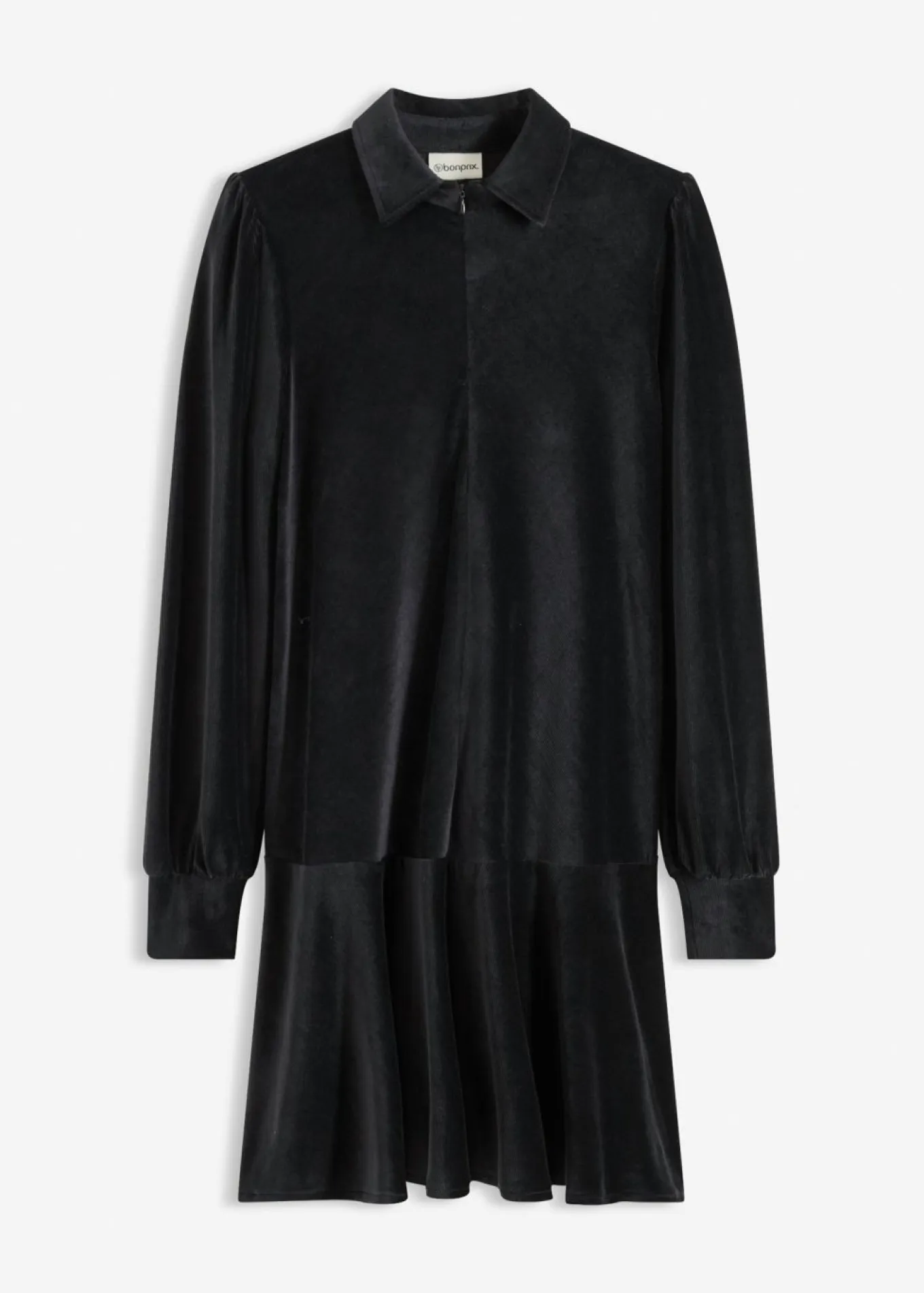 Vestido corto de pana