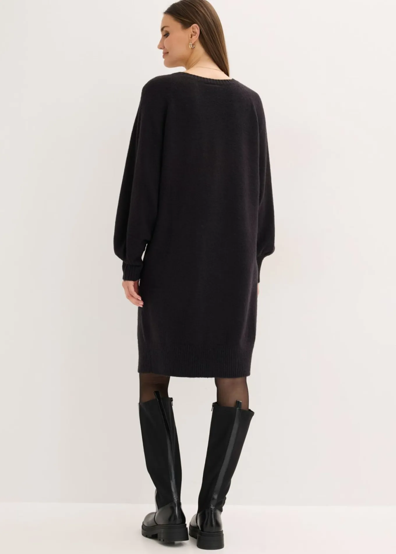 Vestido corto de punto