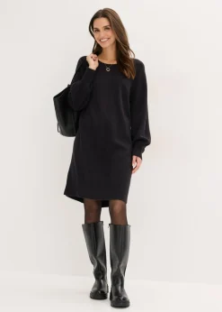 Vestido corto de punto