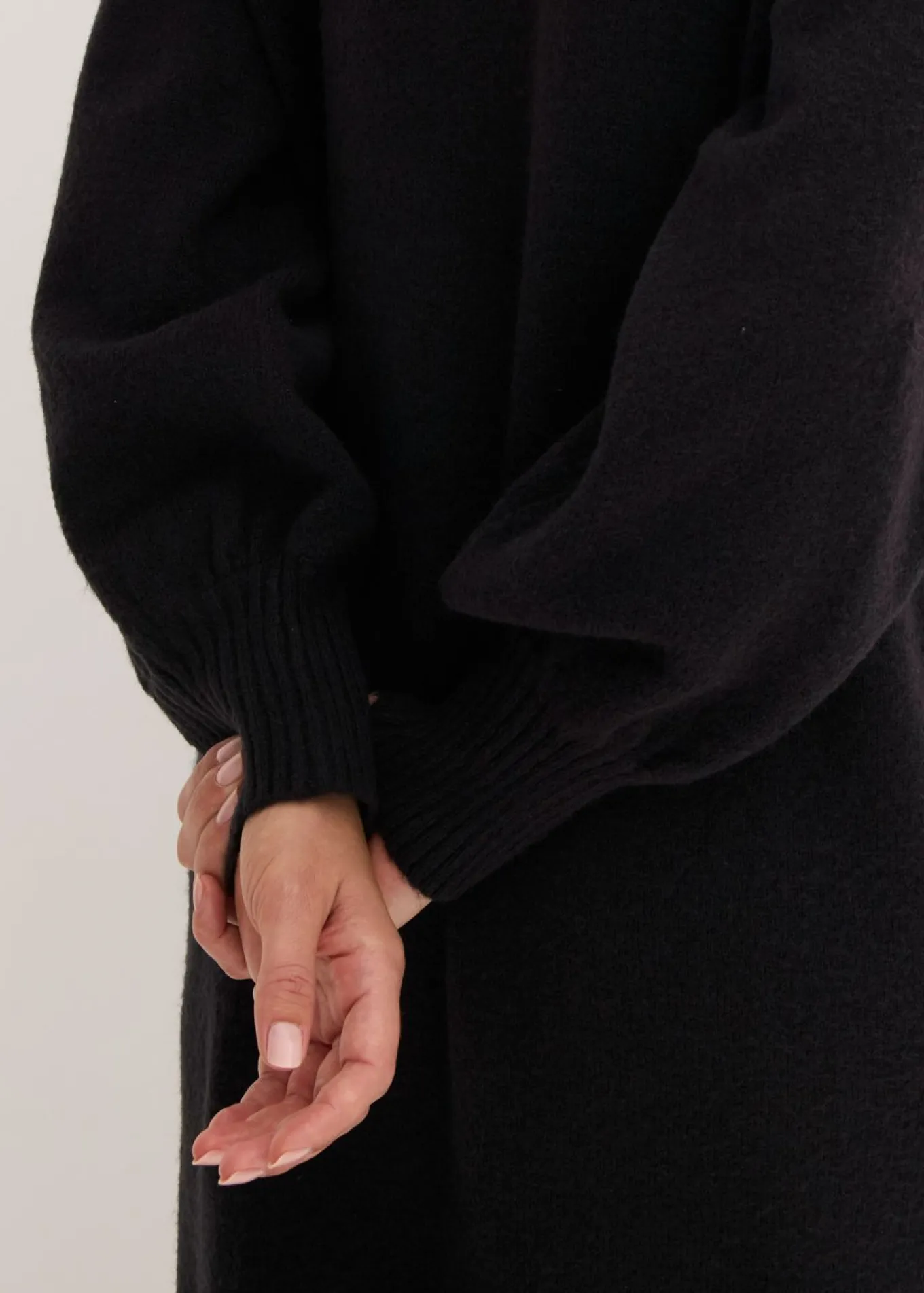 Vestido corto de punto