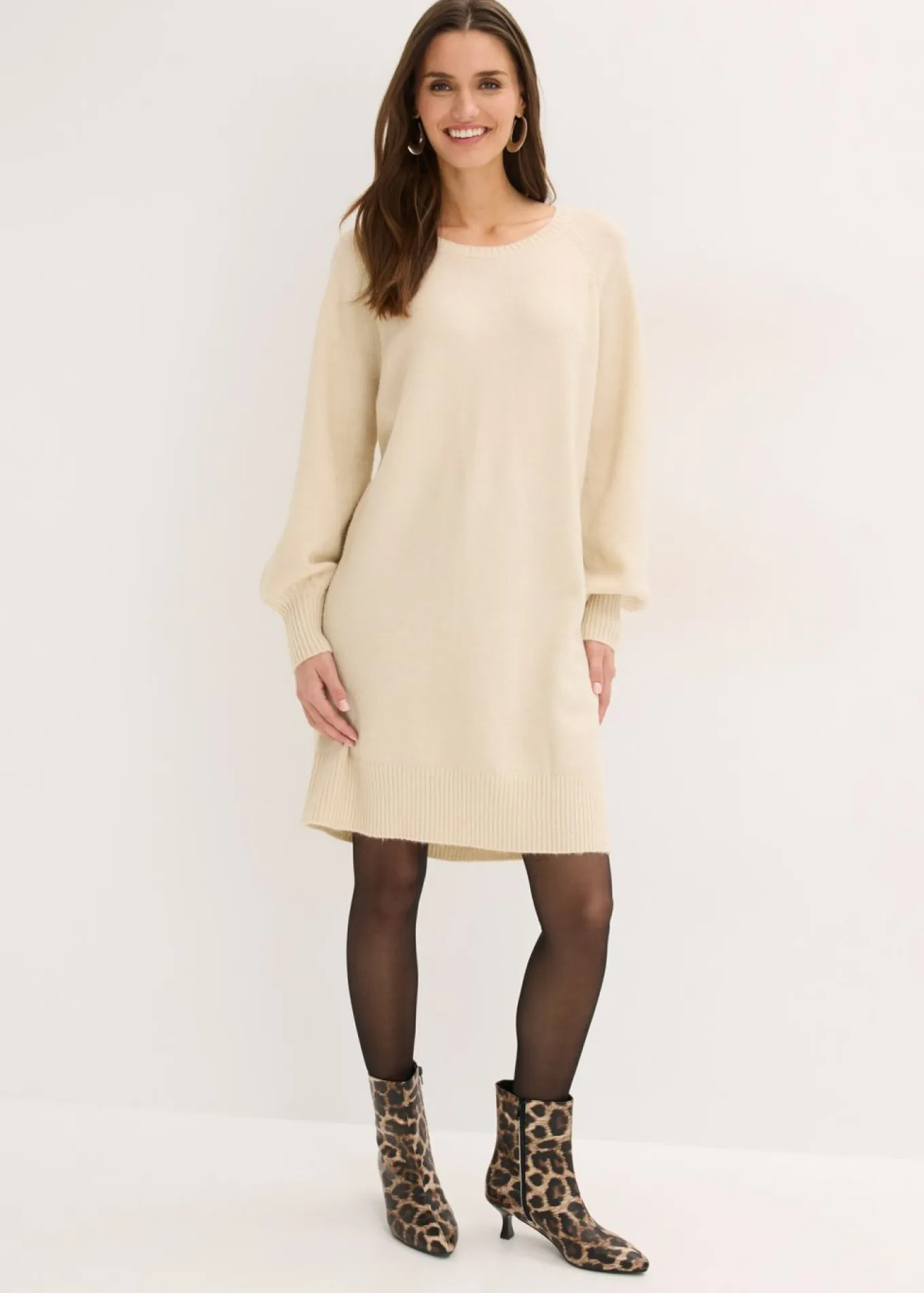 Vestido corto de punto
