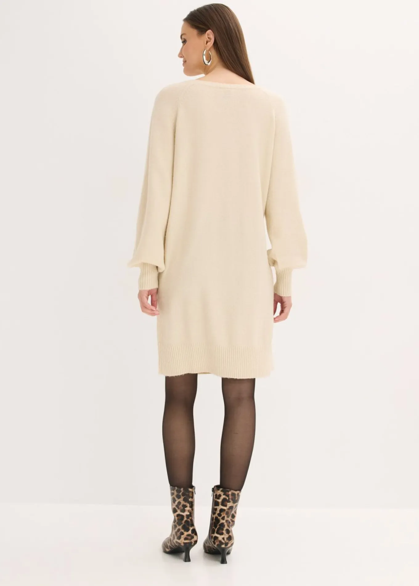 Vestido corto de punto