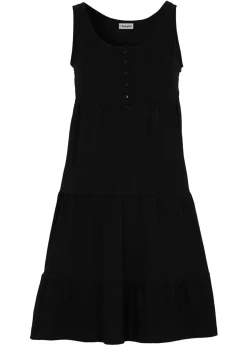 Vestido de algodón corto