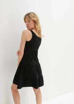 Vestido de algodón corto