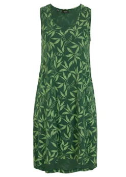 Vestido de algodón de estilo túnica