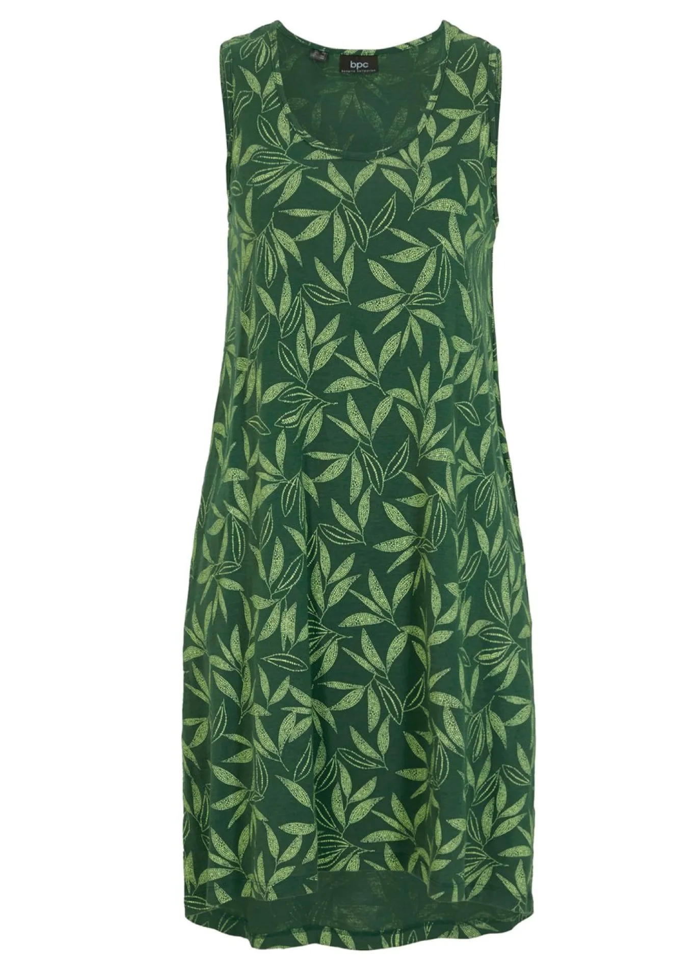 Vestido de algodón de estilo túnica