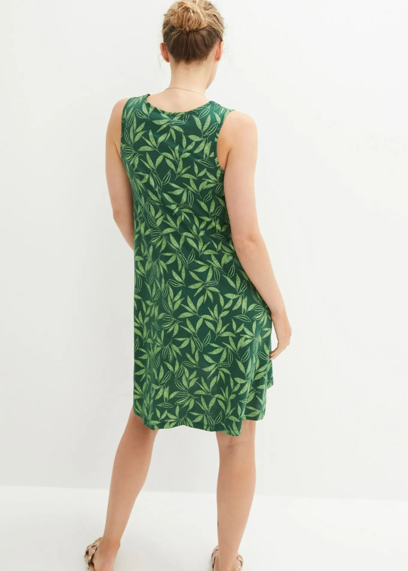 Vestido de algodón de estilo túnica