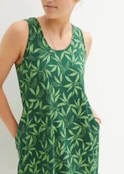 Vestido de algodón de estilo túnica