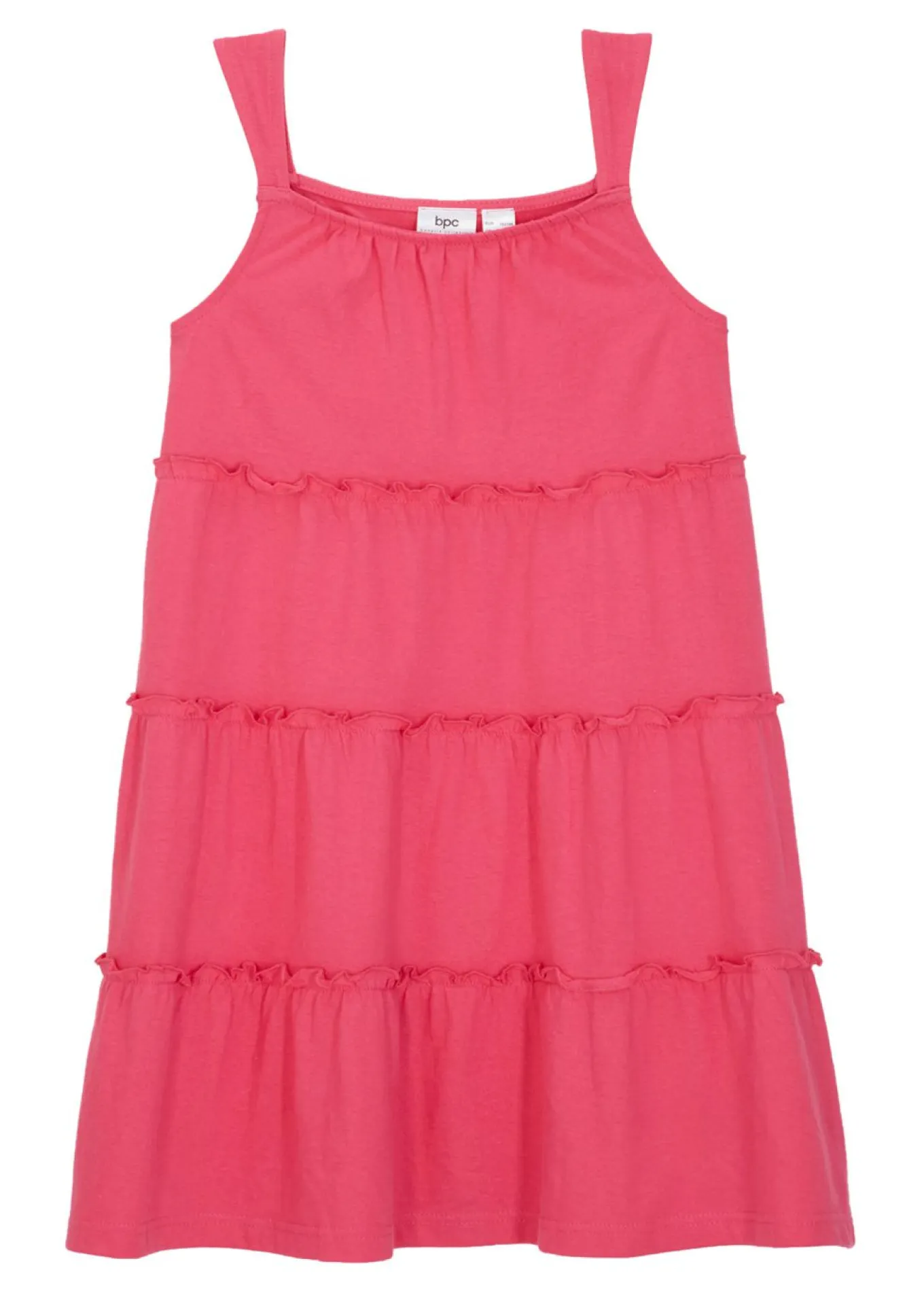 Vestido de algodón orgánico puro con tirantes
