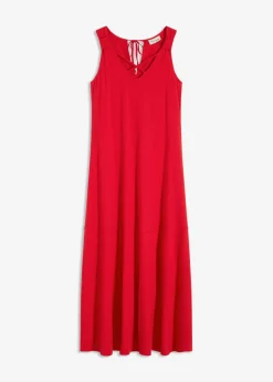 Vestido de algodón orgánico puro con tirantes