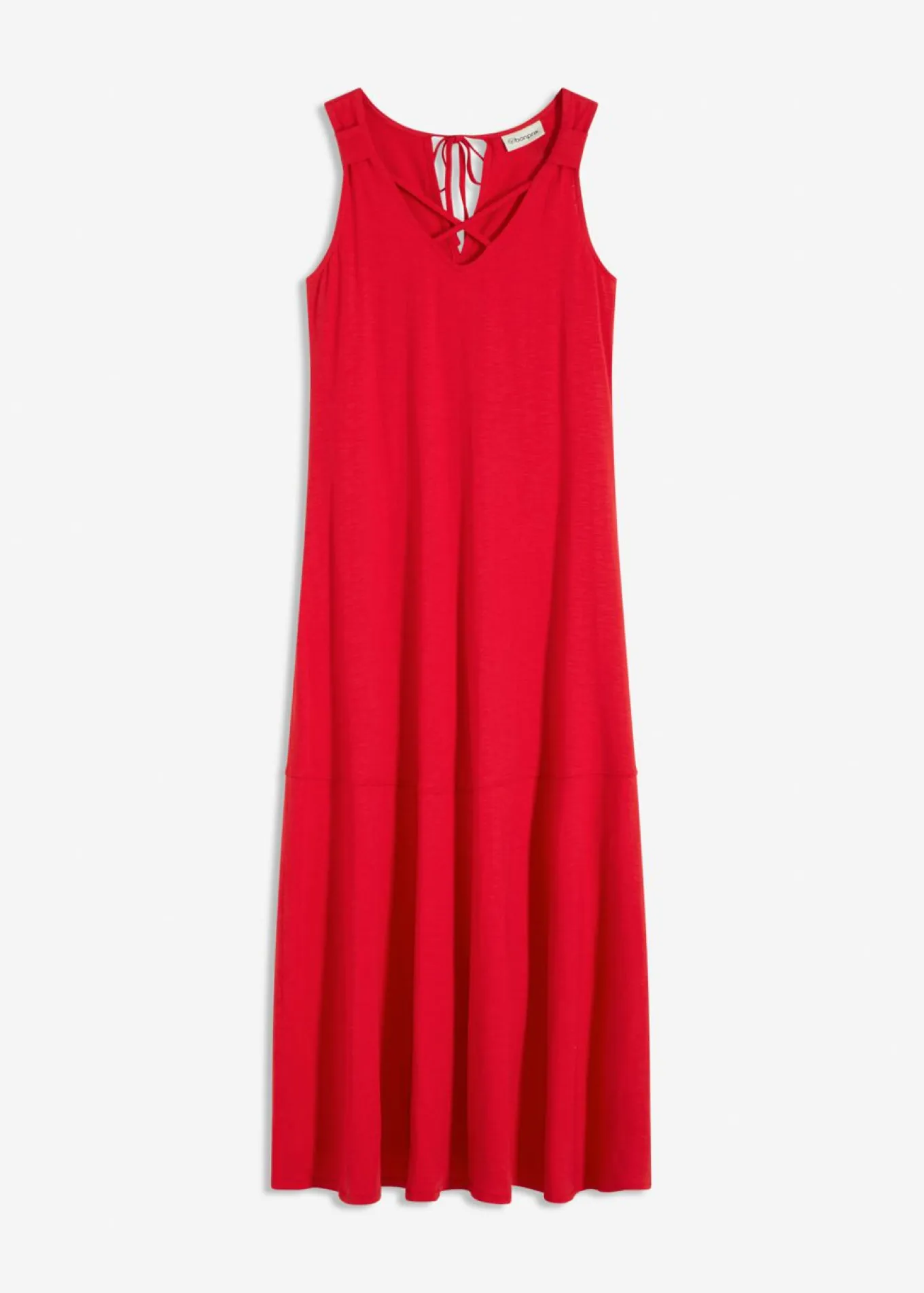 Vestido de algodón orgánico puro con tirantes