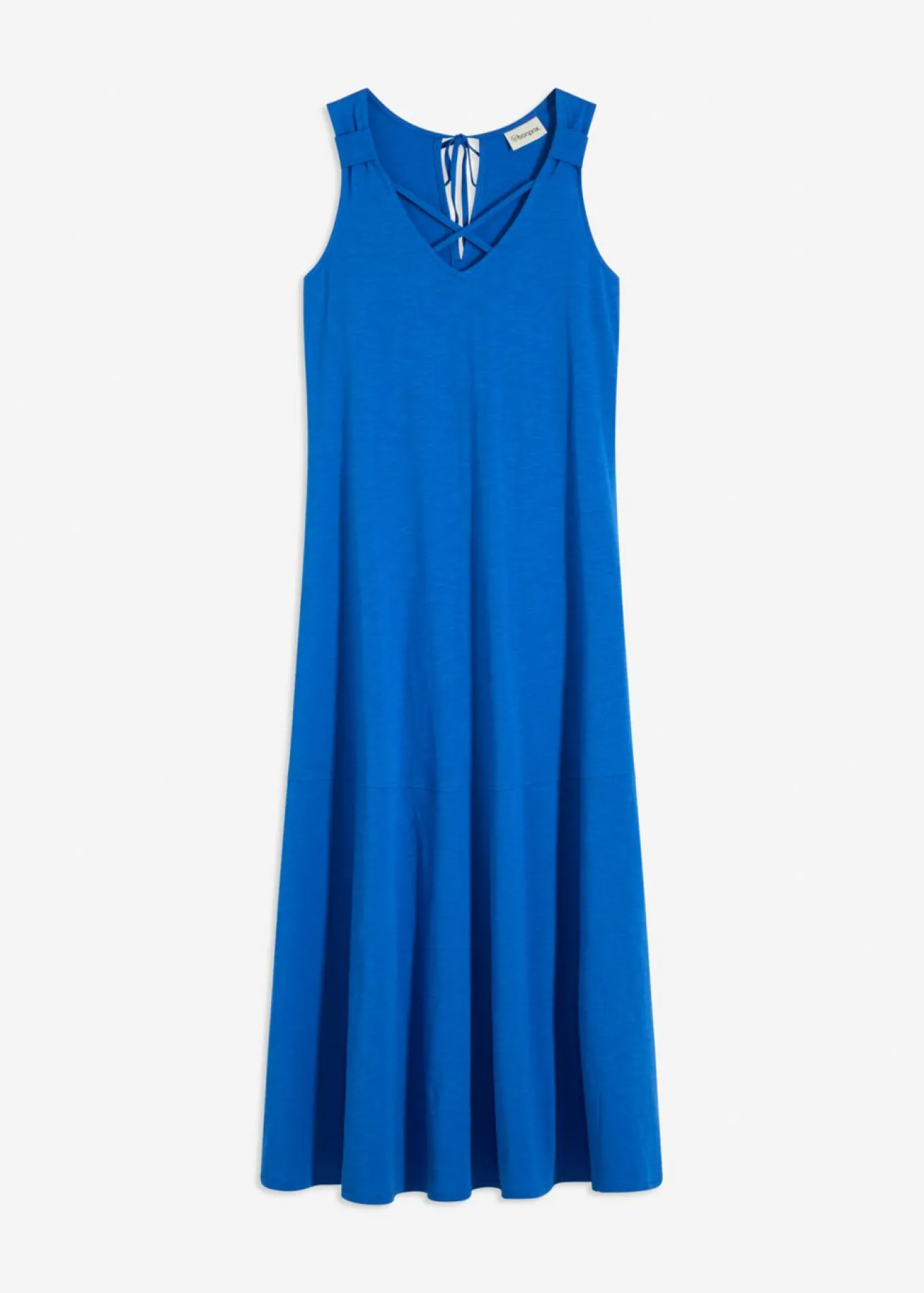 Vestido de algodón orgánico puro con tirantes