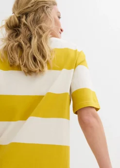 Vestido de algodón orgánico puro con corte boxy