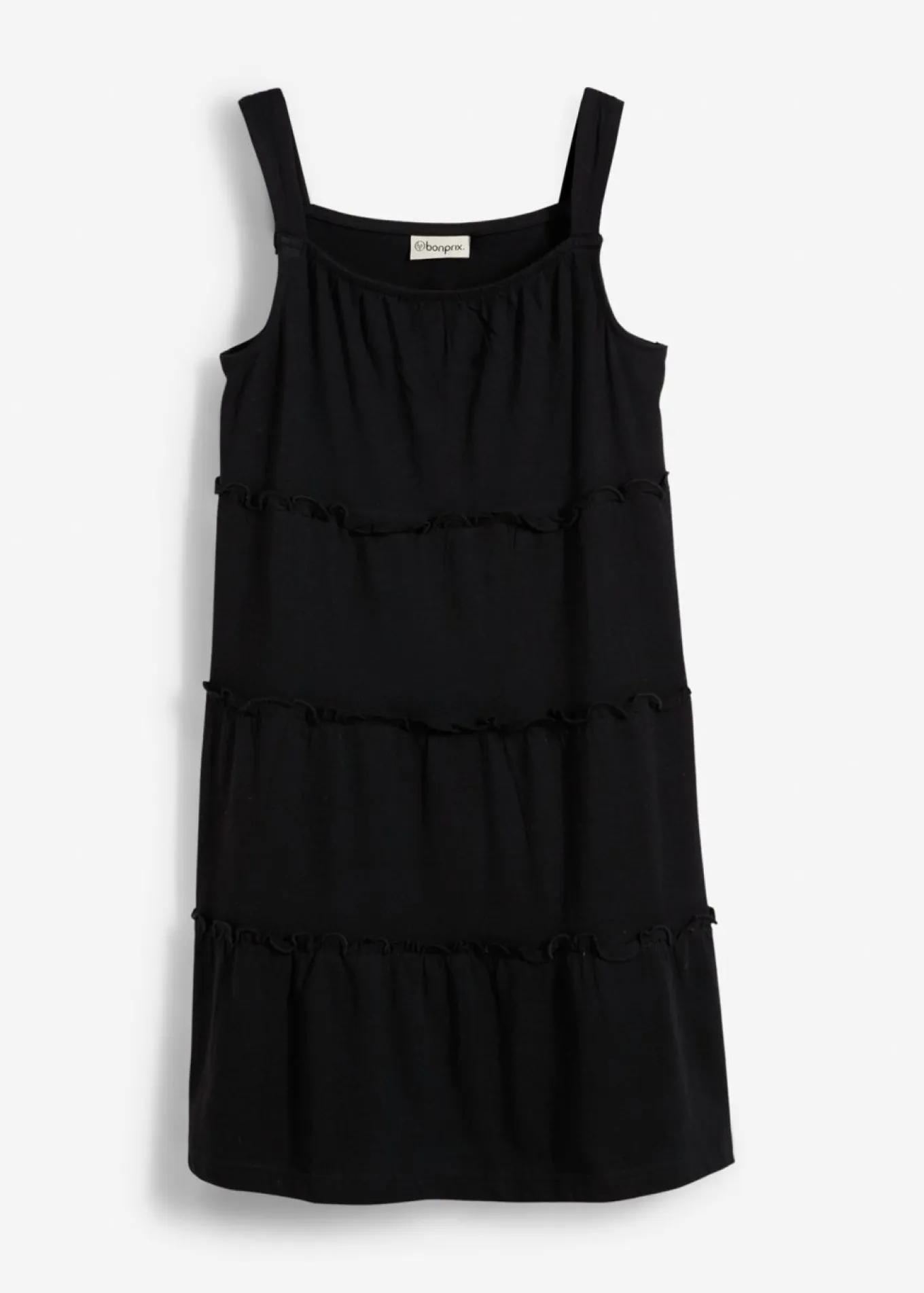 Vestido de algodón orgánico puro con tirantes